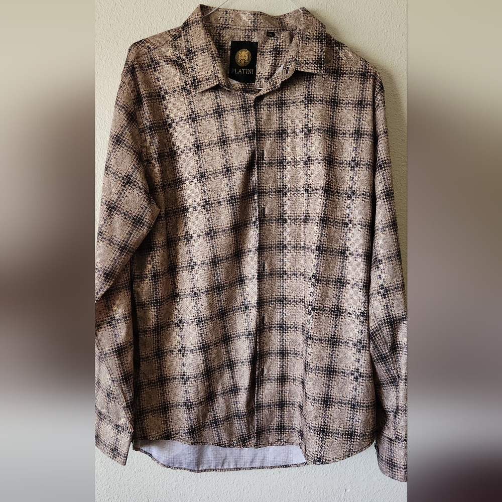 Platini Dress Shirt Size 2XL
